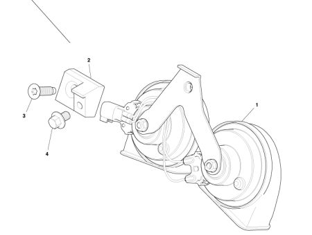 Photo of HORN BRACKET ASSY 4G43 37…