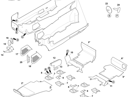 Photo of KIT ASSY SD CRPT RHD DD43 281B10…