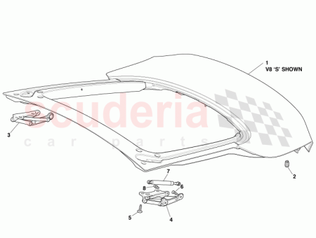 Photo of ASSY DECKLID GD2Y 40110…