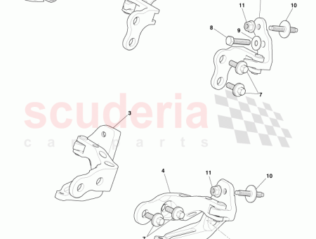 Photo of Hinge Assy Side Door Upper RH 12023 09…