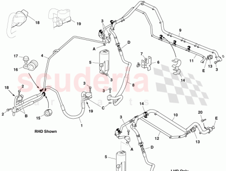 Photo of Tube Assy A C Evaporator Outlet Upper AG43…
