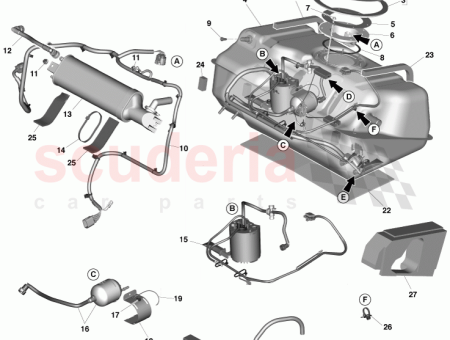 Photo of Fuel Tank Canister Assembly DG43 9C133…