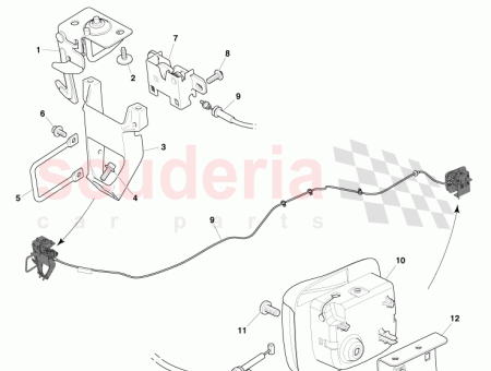 Photo of Latch assy hood…
