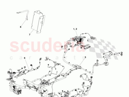 Photo of Harness Assy Drivers Door LHD BG33 14631…