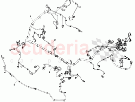 Photo of FRONT BUMPER HARNESS 8D33 15K877…