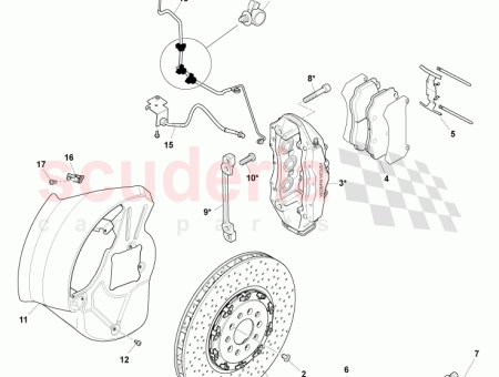 Photo of Caliper Assy Front No pads Inc Bolts RH…