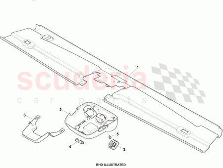 Photo of Extention Moulding Assembly Console Pod CD33 519A60…