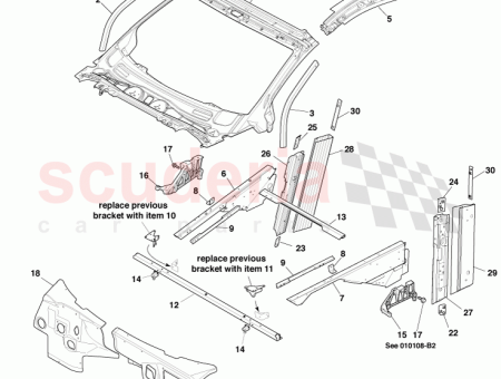 Photo of Nutplate M8 post hinge lower LH…