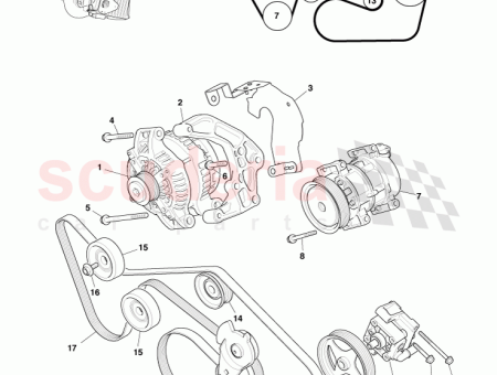 Photo of HEATSHIELD ALTERNATOR 8G43 10A346…
