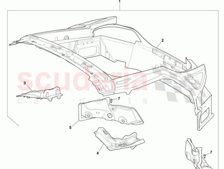 Photo of TRUNK LID FRONT SURROUND 8G33 C45108…