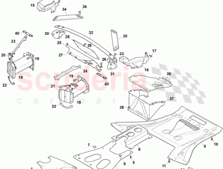 Photo of BRACKET FRONT CROSS BRACE RH 8D33 108A86…