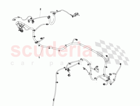 Photo of HARNESS ASSEMBLY REAR BUMPER PDC CG43 15B484…