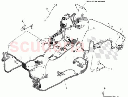 Photo of Link Harness Rear Quarter Light ED33 14284…