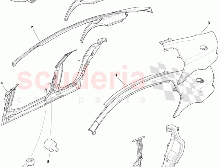 Photo of PANEL BODYSIDE RH AD43 F27846…