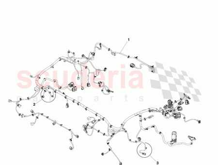 Photo of Harness assy fwd halogen LHD…