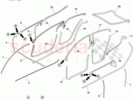 Photo of Weather strip front door inner RH…