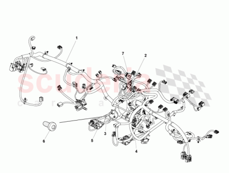 Photo of CENTRE STACK HARNESS CD43 14B079…