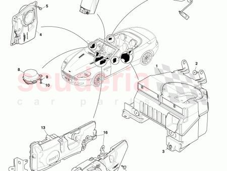 Photo of Speaker Rear LH Volante 9D33 46685…