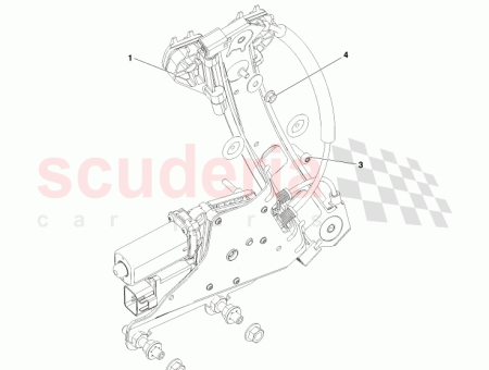 Photo of WINDOW REGULATOR REAR QUATER LH 4G43 F27001…
