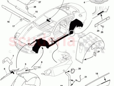 Photo of MUDGUARD FRONT RH 1R12 830144…