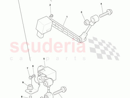 Photo of BRACKET HEIGHT SENSOR FRONT 4G43 28A11…