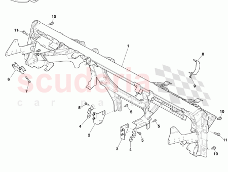 Photo of Cross Car Beam Assembly RHD DG33 044B52…