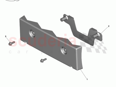 Photo of Number Plate Plinth Assy CY83 F17A385…