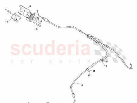 Photo of CABLE CONDU ASSY PARK BRAKE AD23 2853…