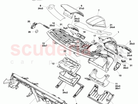 Photo of Panel assy lower pssngr LHD…