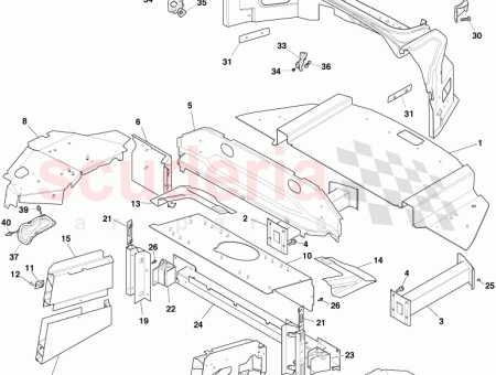 Photo of Panel quarter wheel housing inner rear LH…