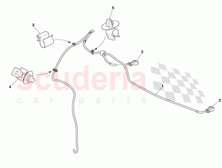 Photo of Tube Assy Windscreen Washers Front 6G33 17Z605…