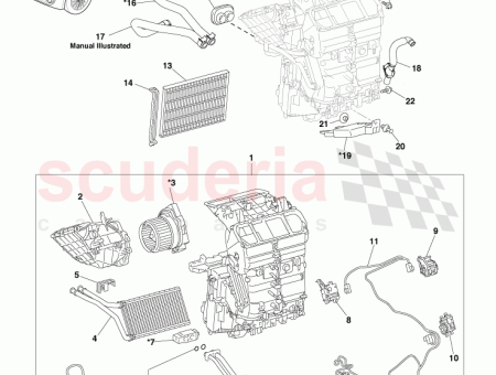 Photo of Motor Sub Assy Blower W Fan RHD 87103…
