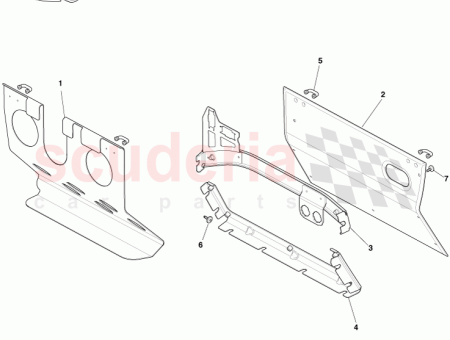 Photo of Retention Hoop Assy floor mat 12023 14 6476…