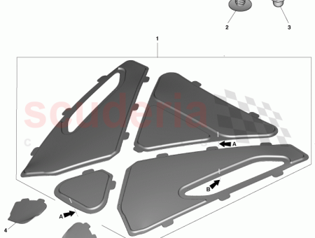 Photo of Latch Cover Hood RH CD33 54468…