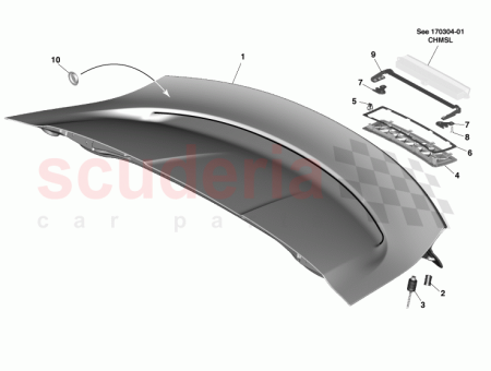 Photo of Mounting Bracket CHMSL ED33 519D78…
