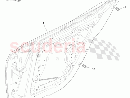 Photo of BRACKET REAR DOOR PRIMARY GAS STRUT ASSY LH…