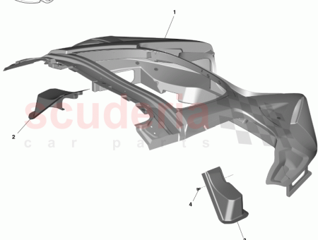 Photo of Trunk Lid Front Surround CY83 C45108…