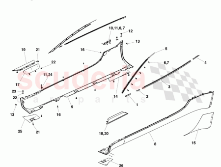 Photo of TONNEAU PNL PPF 6G33 L10630…