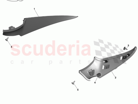 Photo of Trim Rear Pillar RH CY83 68270…