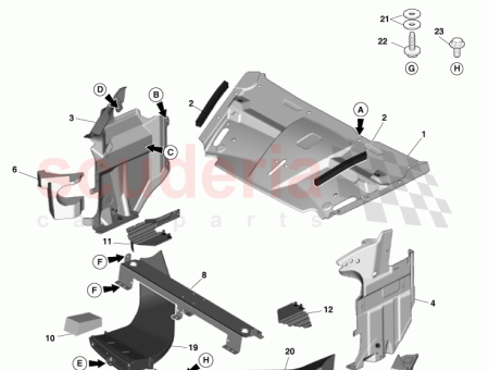 Photo of Stiffener Chin RH DG43 30908…