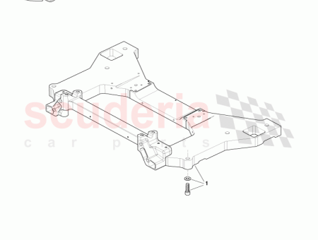 Photo of Front Subframe Assy 12023 04 1004…