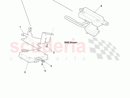 Photo of Bracket Blue Tooth Phone Module RHD 8D33 19A393…