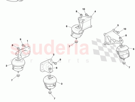 Photo of Bracket Transmission LH AD23 7M125…