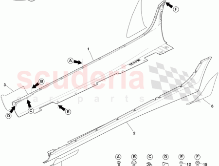 Photo of SILL FRONT TAPE RH AD43 10626…