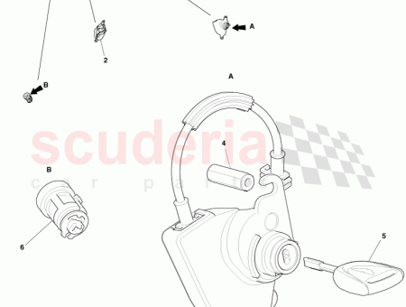 Photo of DR LOCK RH TO NUMBER 4G43 F21990 BF…