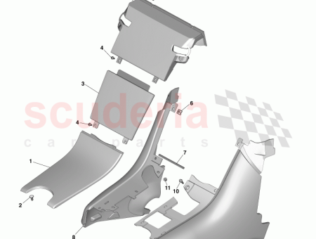 Photo of Panel Assembly Rear Console ED33 045E24…