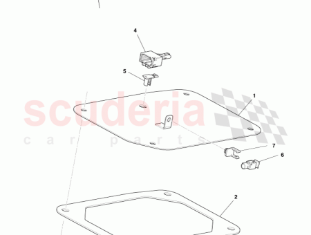 Photo of 1 WAY JACK ASSY CODE K 7H2T 14A459…