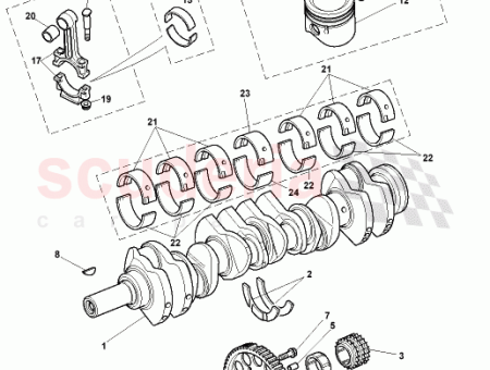 Photo of Bearing shell main centre cr case Grade 3…
