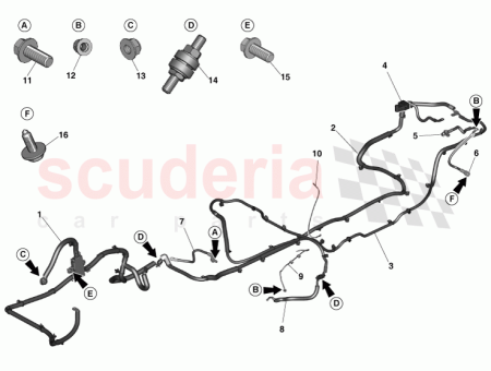 Photo of Cable BDS to Bulkhead Stud CEM RHD CD33…