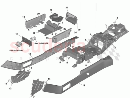 Photo of Mat Front Console Stowage CD33 F04704…